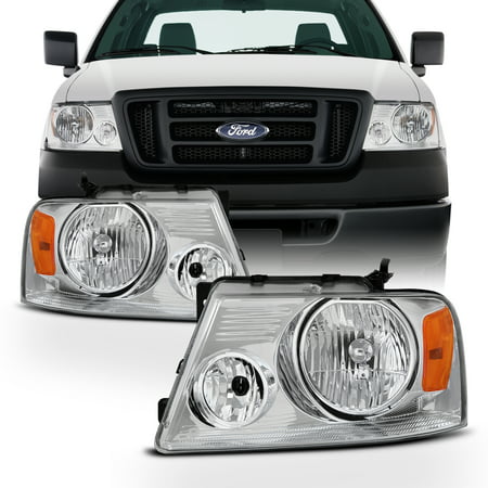 Fit 2004-2008 Ford F-150 F150 /2006 Lincoln Mark LT Headlights Headlamps (Best Headlights For F150)