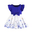 thumbnail image 2 of LOVZFMLL Robe à Manches Longues Extensible pour Filles Robe de Récital Scolaire, 2 of 9