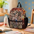 thumbnail image 6 of 13In Wres-Tler W-W,E Backpack Front Pocket Small Knapsack Cartoon Daypack Lightweight Bookbag, 6 of 8