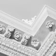 thumbnail image 4 of LOLIPPYY European Style White Ceiling Medallion for Home Decorative Lighting with Easy Installation and Elegant Design, 4 of 8