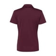thumbnail image 3 of Adidas - Women's Performance Polo - A231 - Maroon - Size: S, 3 of 3
