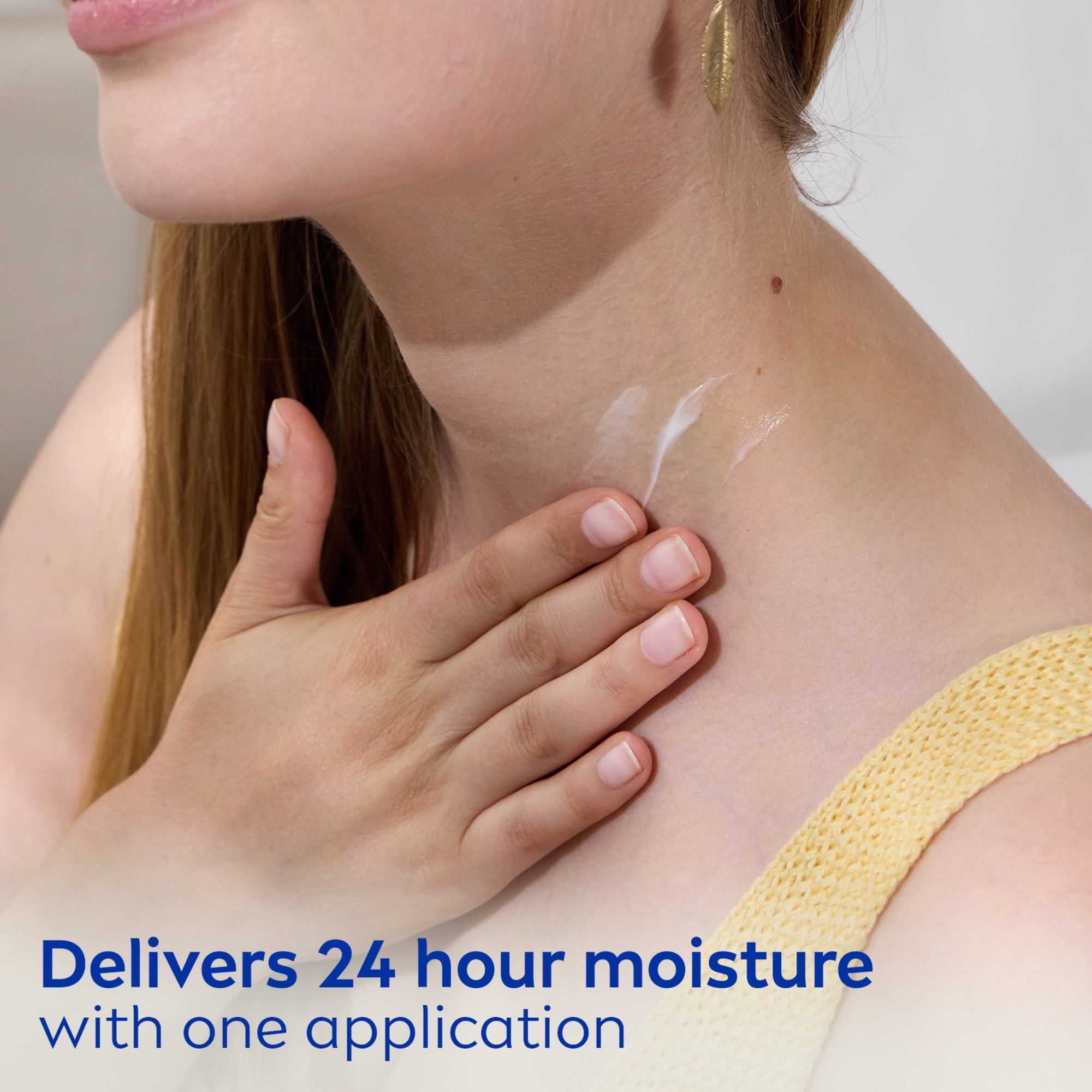 NIVEA Anti-Wrinkle Neck & Chest Cream, Skin Firming Body Cream with Q10 and Creatine, 6.7 oz