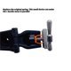 thumbnail image 4 of Yuarrent 2 piezas de hebilla pequeña, accesorios mejorados, resorte en forma de C, instalación práctica, rendimiento estable, pieza Ciclismo, 4 of 6