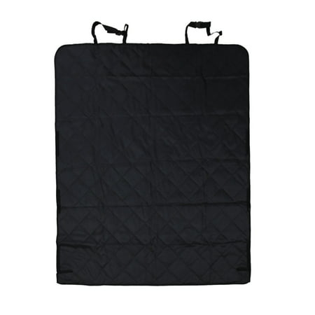 Universal Black Car Trunk Quilted Padded Protecting Mat Cover for Dog