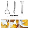 thumbnail image 6 of PTOOTP Stainless Steel Y Peeler Set 3 Pieces Kitchen Vegetable Fruit Peeling Tool and, 6 of 8