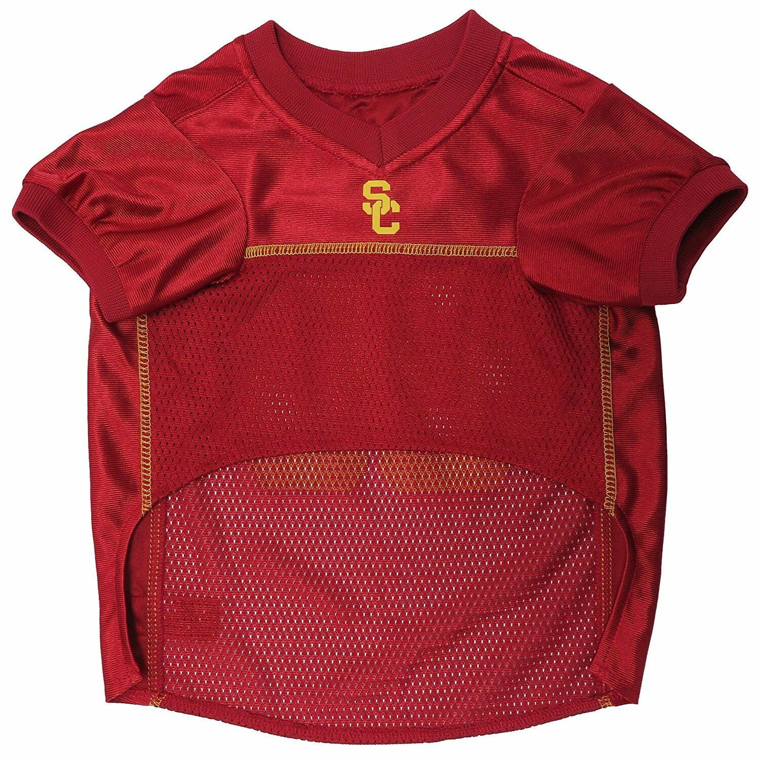 Pets First NCAA Nebraska Cornhuskers Mesh Jersey for Dogs and Cats, Licensed, Extra Small