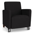 thumbnail image 2 of Lesro Ravenna Lounge Reception Guest Chair in Black, 2 of 8