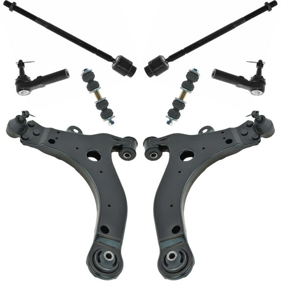 TRQ Steering Suspension Lower Outer Inner LH RH Kit Set 8pc for Buick Chevy PSA58826 Fits select: 2000-2013 CHEVROLET IMPALA, 2006-2007 BUICK LACROSSE