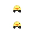 thumbnail image 1 of Methold Casco Suministros para mascotas pequeñas Sombreros de concha divertidos Sombreros duros Accesorios Sombrero de protección Aves de corral Pollo amarillo 2piezas Methold  CBP394184, 1 of 6