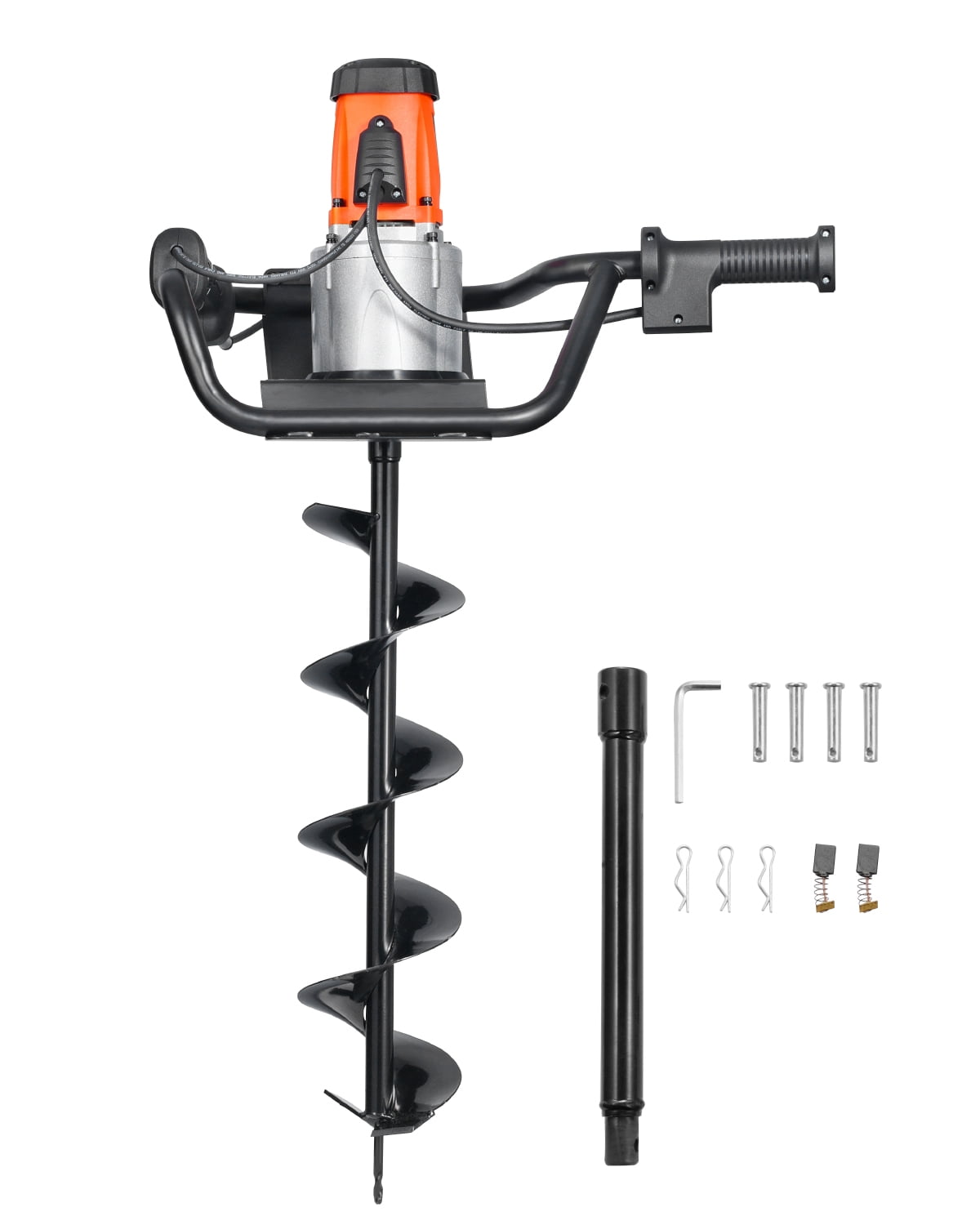 XtremepowerUS 55CC 2-Stroke Gas Post Hole Digger, Efficient Auger