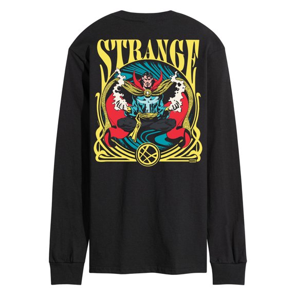 Marvel - Dr. Strange Card - Men's Long Sleeve Graphic T-Shirt
