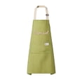 thumbnail image 1 of ZZHZGZ Sale Items on Clearance Day Aprons Custom Embroidered Name Aprons for and Children Hand Striped Kitchen Cooking Aprons Unique for Grandmothers/ From D, 1 of 5