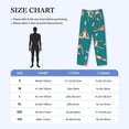 thumbnail image 4 of Gukieu Giraffes Doing Various Yoga Print Men's Home Trousers, Elastic Drawstring Home Pajamas Clothing Suitable for Adult Men-Medium, 4 of 6