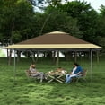 thumbnail image 7 of Ataucjin 12x12FT Outdoor Pop Up Canopy Tent Portable Gazebo Shelter Instant Gazebo Tent With 4 Stanbags 8 Stakes Beach Tent For Lawn Garden Backyard Deck Events Parties Camping, 7 of 7