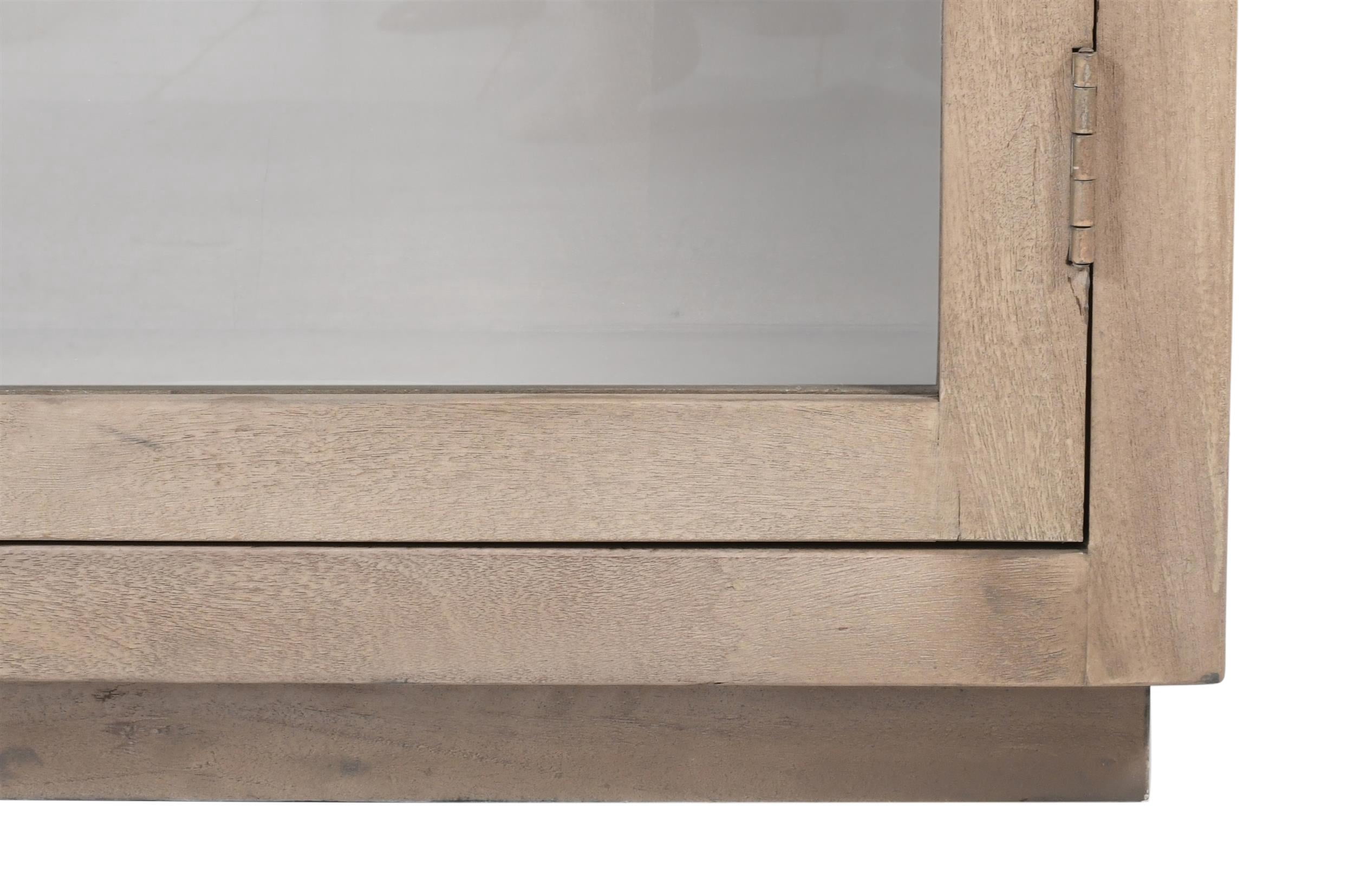 Argyle Bookcase in Modern Light Ash Ivory Finish on Reclaimed Solid Wood