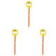 thumbnail image 1 of Varita Burbujas Con Cara 32 Agujeros para Regalo Verano () Amarillo, 1 of 5