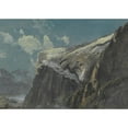 thumbnail image 2 of Albert Bierstadt 18x14 Gold Ornate Wood Frame and Double Matted Museum Art Print Titled - Above the Timberline, 2 of 4