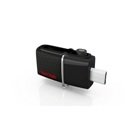 SanDisk Ultra 32GB Micro USB/USB 3.0 Flash Drive - (Best Flash Drive For Iphone)