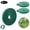 Green-8PCS, variant on Hengbo 8 Pcs Plant Tape Green Garden Tape 16 feet Plant Ties Tape Gardening Tying Tree Tapes for Planting Effective Growing Tomato Vines Garden Orchard Patio Fastening Cables Tear