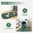 thumbnail image 5 of PLEASOR 6'x9' Area Rug for Living Room, Green Washable Area Rugs with Non-Slip Backing, Boho Floral Vintage Carpets Low Pile for Dining Room, Bedroom, Home Office, Indoor, Nursery, Apartment, 5 of 10