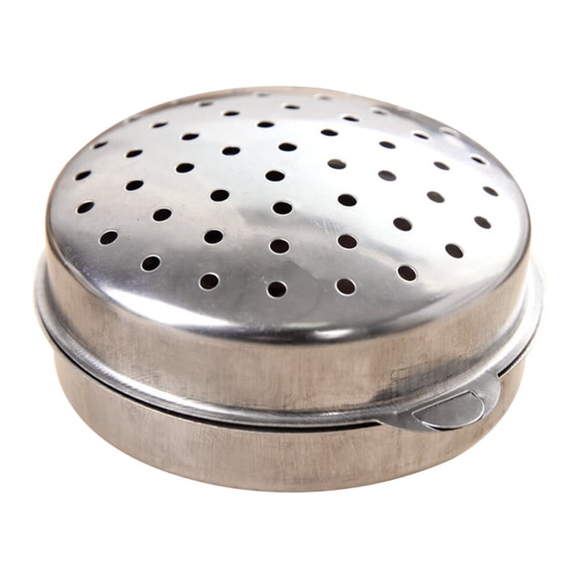Stainless Steel Soup Ball Seasoning Box Spice Infuser Pepper Strainer Filtering Tool Kitchen Gadget (Large Size)