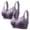 Purple, variant on Jelly Bras for Women No Underwire Wireless Bra with Support and Lift Full Coverage Seamless Comfy Bra