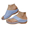 thumbnail image 1 of Athlefit Orthopedic Sandals For Women Arch Support Flip Flops Comfortable Walking Orthotic Thong Sandals, 1 of 6