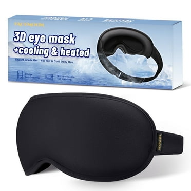 FACEMOON 3D Gel Cooling Eye Mask for Sleeping, 27.1*11.3*3.3cm