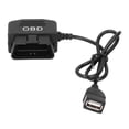 thumbnail image 1 of OBD Power Adapter Cable, 48cm/18.9in OBD   For Dash Camera DVR, 1 of 8