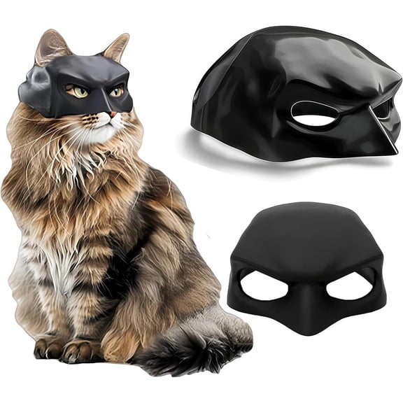Cat Bat Mask Halloween Costumes Accessories for Cats, Funny Kitty Costumes Accessorie Cosplay Apparel