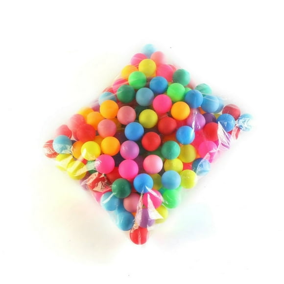 HLONK 50 Pcs Ping Pong Balls 40mm Multi-Color Table Tennis Balls for Beer Pong