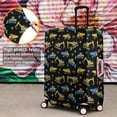 thumbnail image 4 of Cartoon Construction Vehicles Stars Luggage Cover Fashion Suitcase Cover Baggage Covers Fit 25-28 Inch Luggage (Go Travel), 4 of 5