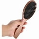 thumbnail image 5 of Natural wild boar brush hairbrush, antistatic scalp massage comb, oval wooden brush, beech handle, 5 of 5
