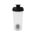 thumbnail image 3 of Mainstays Solid Black Plastic Shaker Bottle, 1pc, 3 of 3