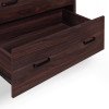 thumbnail image 4 of GDF Studio Titeca Contemporary 6 Drawer Double Dresser, Walnut, 4 of 9