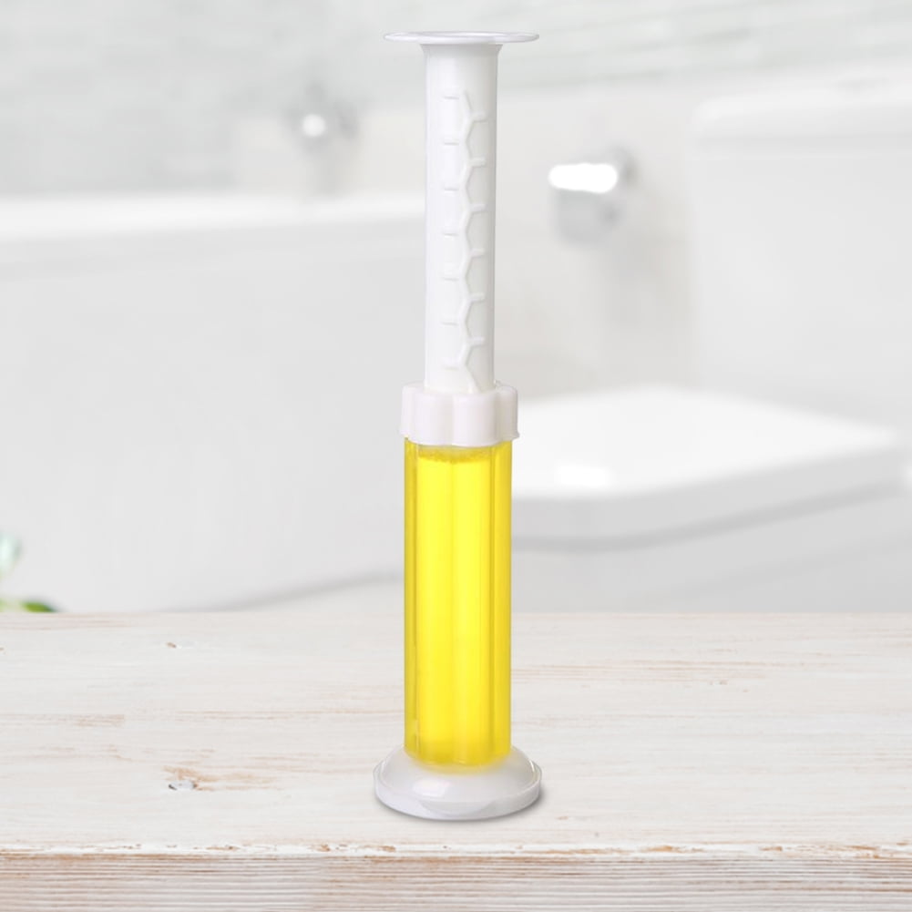 Xewsqmlo Flower Shape Clean Toilet Gel Odor Removal Needle Design