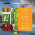 thumbnail image 6 of No-See-Um Insect Screen - 20x20 Mesh Bug Screen Roll - 84 in x 25 ft - Window, Door, Patio, Porch, 6 of 9