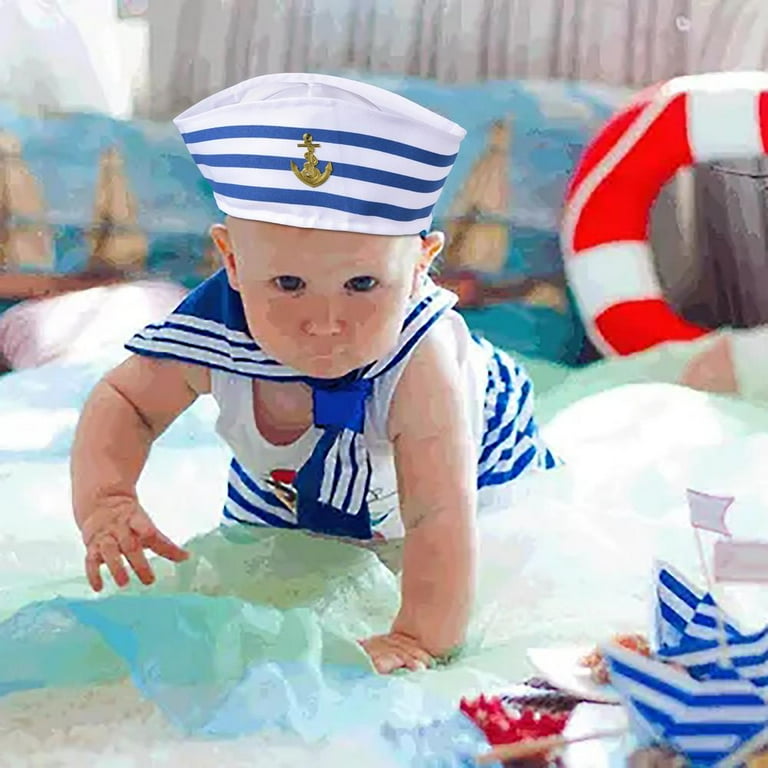 Baby 2025 sailor hat