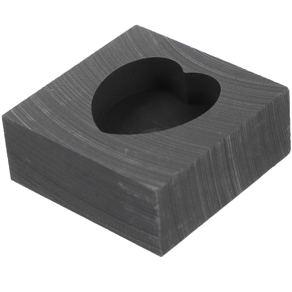 Soimiss Graphite Crucible Mold Casting Mold Black Melting Tool Jewelry 1Pack