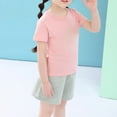 thumbnail image 4 of Hiijoy Toddler Girls Casual Active Shorts Cotton Pull-On French Terry Shorts, Sizes 3-4T, 4 of 5