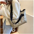 thumbnail image 5 of LinYooLi Quilted Bags for Women Puffy Tote Bag Quilted Purse Trendy Purses for Women Quilted Tote Bag, 5 of 7