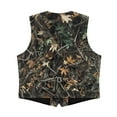 thumbnail image 5 of Garronmavis Camo Hunting Forest Boys Suit Vest Lightweight Fall Winter Warm Waistcoat Outerwear Fashion Sleeveless Slim Fit Vests Outfit Comfortable Adjustable Back Strap Vests, 5 of 7