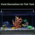 thumbnail image 5 of Unique Bargains Artificial Coral Decor Coral Decorations for Aquarium Resin Coral Ornaments 7.48"x2.36"x9.45" Orange, 5 of 6