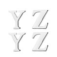 thumbnail image 1 of Gemelos con letras del alfabeto para hombre, gemelos, gemelos para hombre, gemelos para hombre para bodas y negocios, 1 of 5