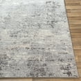 thumbnail image 5 of Livabliss Area Rugs for Living Room, 7ft Round Wanderlust Modern Gray Round Rug, Bedroom Dining Room Home Decor Stain Resistant Carpet (6'7" x 6'7"), 5 of 7