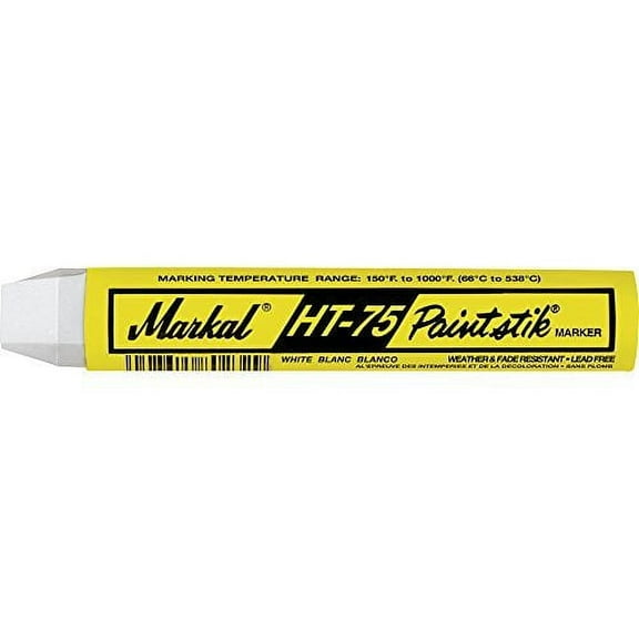 Markal Hot Surface Solid Paint Marker,White 84820
