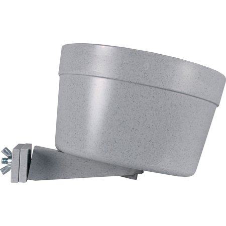 UPC: 0076711007409 | Lixit Quick Lock Dog Carrier Cage Crock  Gray  40 Ounce