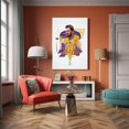 thumbnail image 4 of Arte de Pared MENKARWHY – Póster Enmarcado de Luka Doncic, 4 of 7