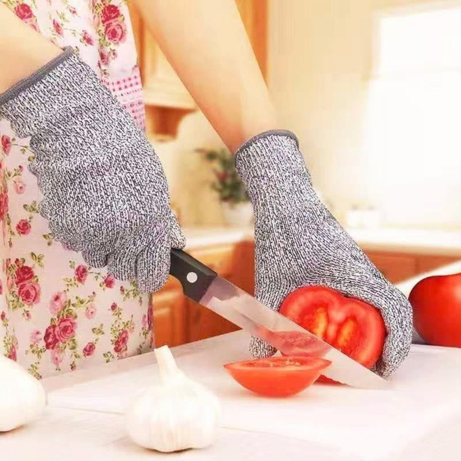 Level 5 Anti-Cut Gloves Kitchen Gardening Knitted Gloves Anti-Thorn Wear-Resistant ,Food Grade Anti-Cut Gloves