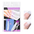 thumbnail image 2 of Jumpingount 1 rollo/10 Uds. Nail Art fibra de vidrio para Gel DIY uñas acrílico blanco puntas de extensión de uñas accesorio DIY Nail Spa Arte de uñas claro (YC02), 2 of 6